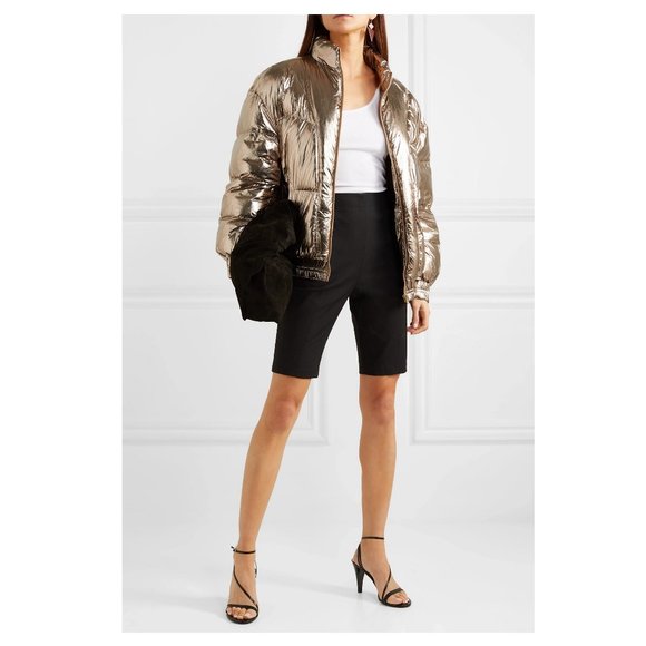 NWT ISABEL MARANT ÉTOILE Kristen Metallic Jacket - Picture 2 of 10